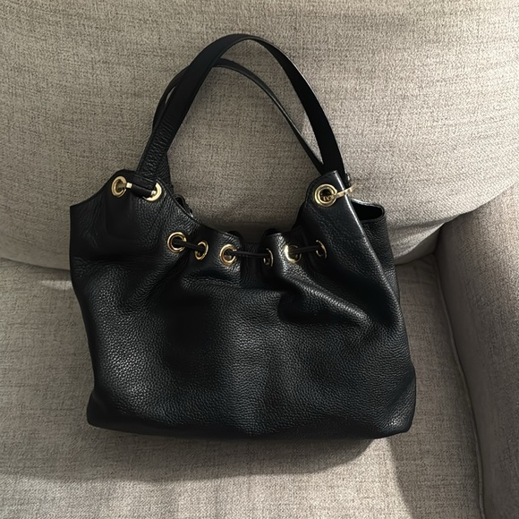 Michael Kors Slouchy Shoulder Bag with Tassels - Picture 3 of 6